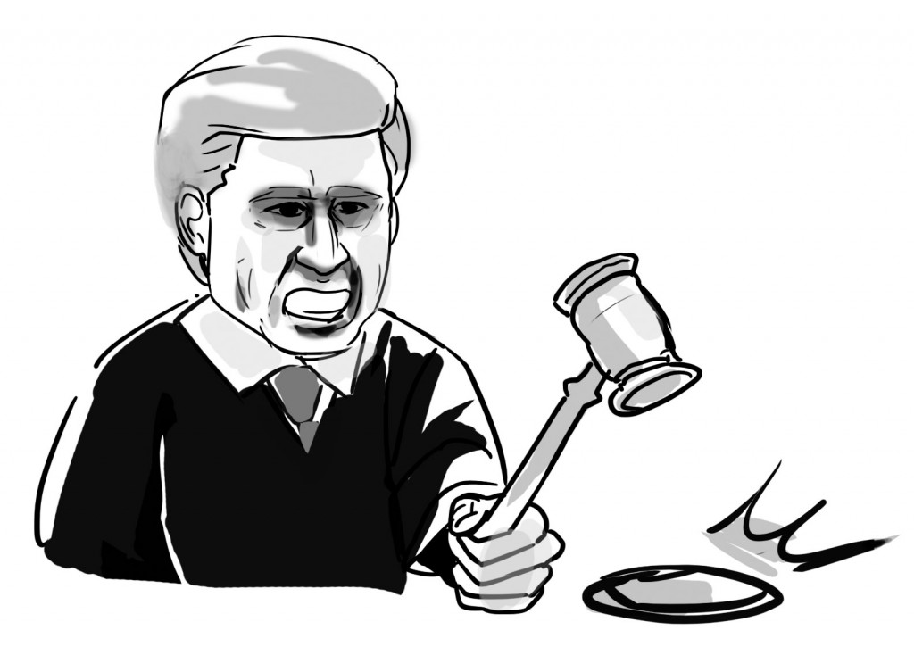 Don't get locked up, Harper