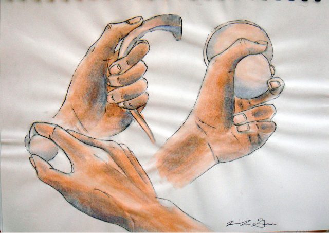 Study of hands