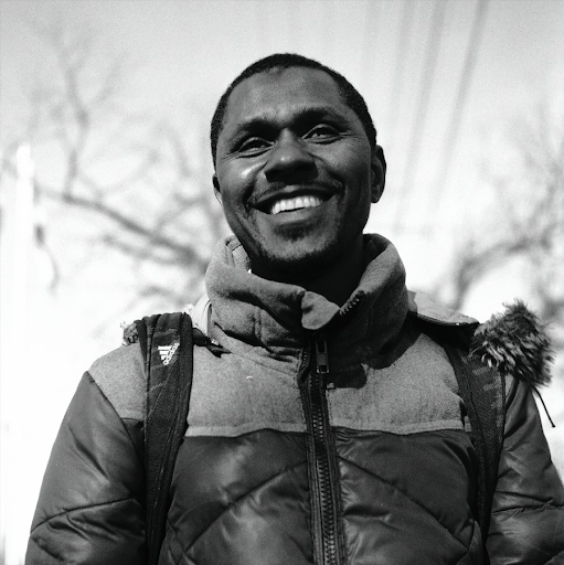 Mohammed Barry, campaigner for Guinean refugee rights and former Dollarama worker. 