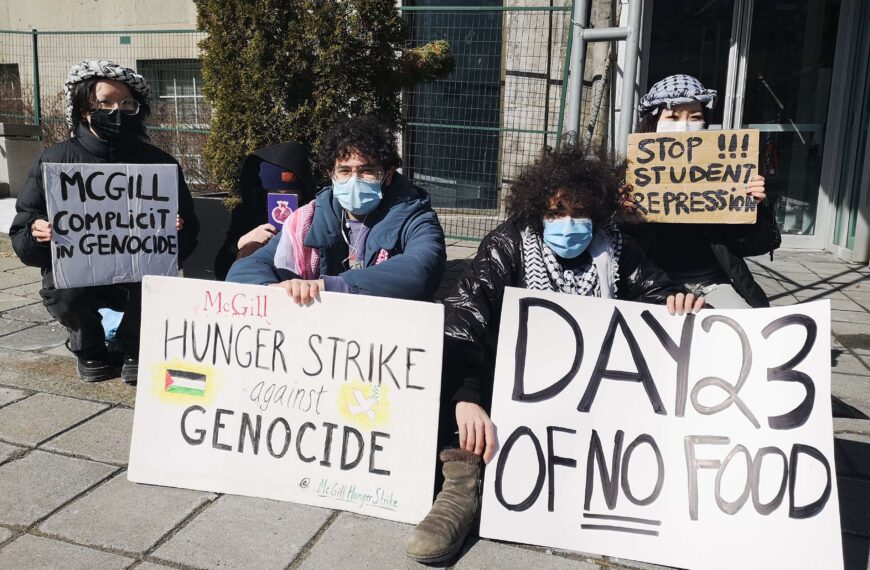 Students Hunger Strike to Demand Divestment from Israeli Apartheid
