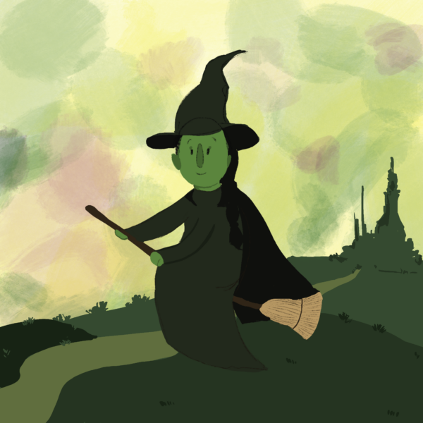 Elphaba Defies All Gravity
