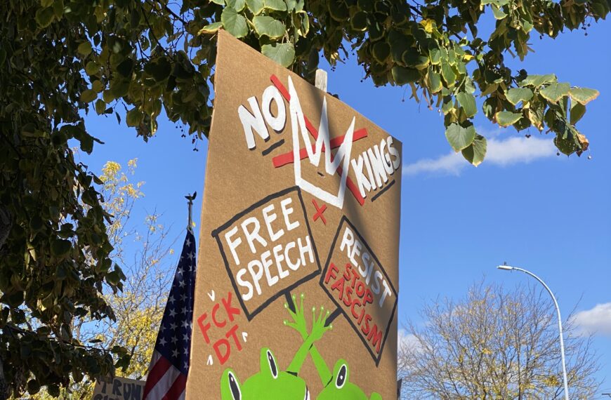 No Kings Day protesters use joy as a tool for dissent