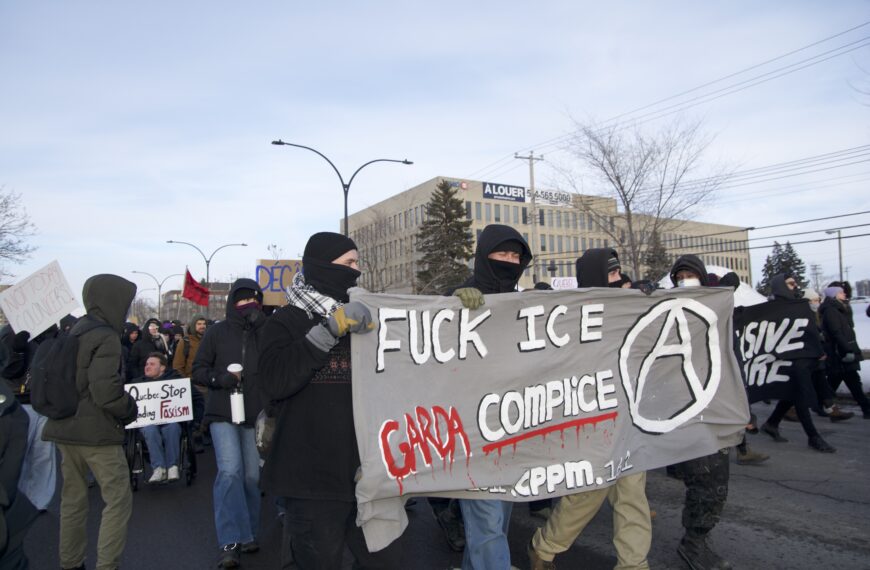 One Thousand Protest McGill-Contracted Security Firm Operating at ICE Detention Facility