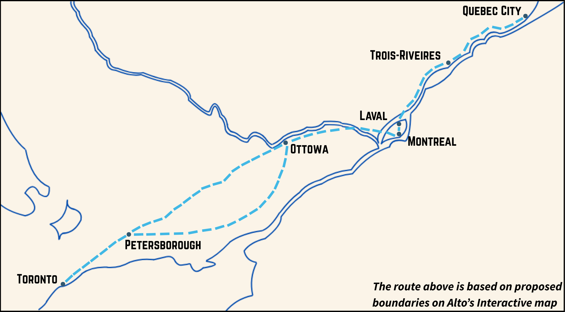 Alto’s High-Speed Rail Project for Canada