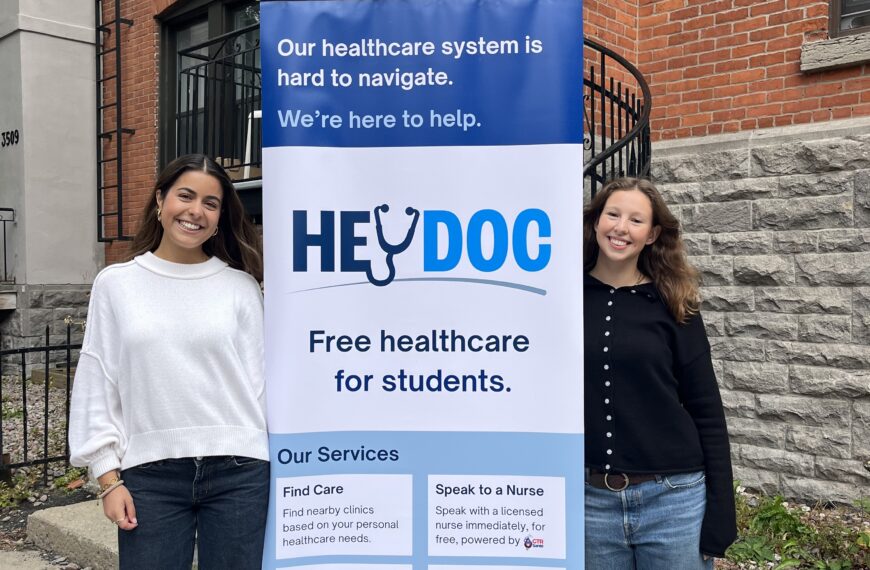 Student Start-Up Provides Free Healthcare Resources for McGill Students