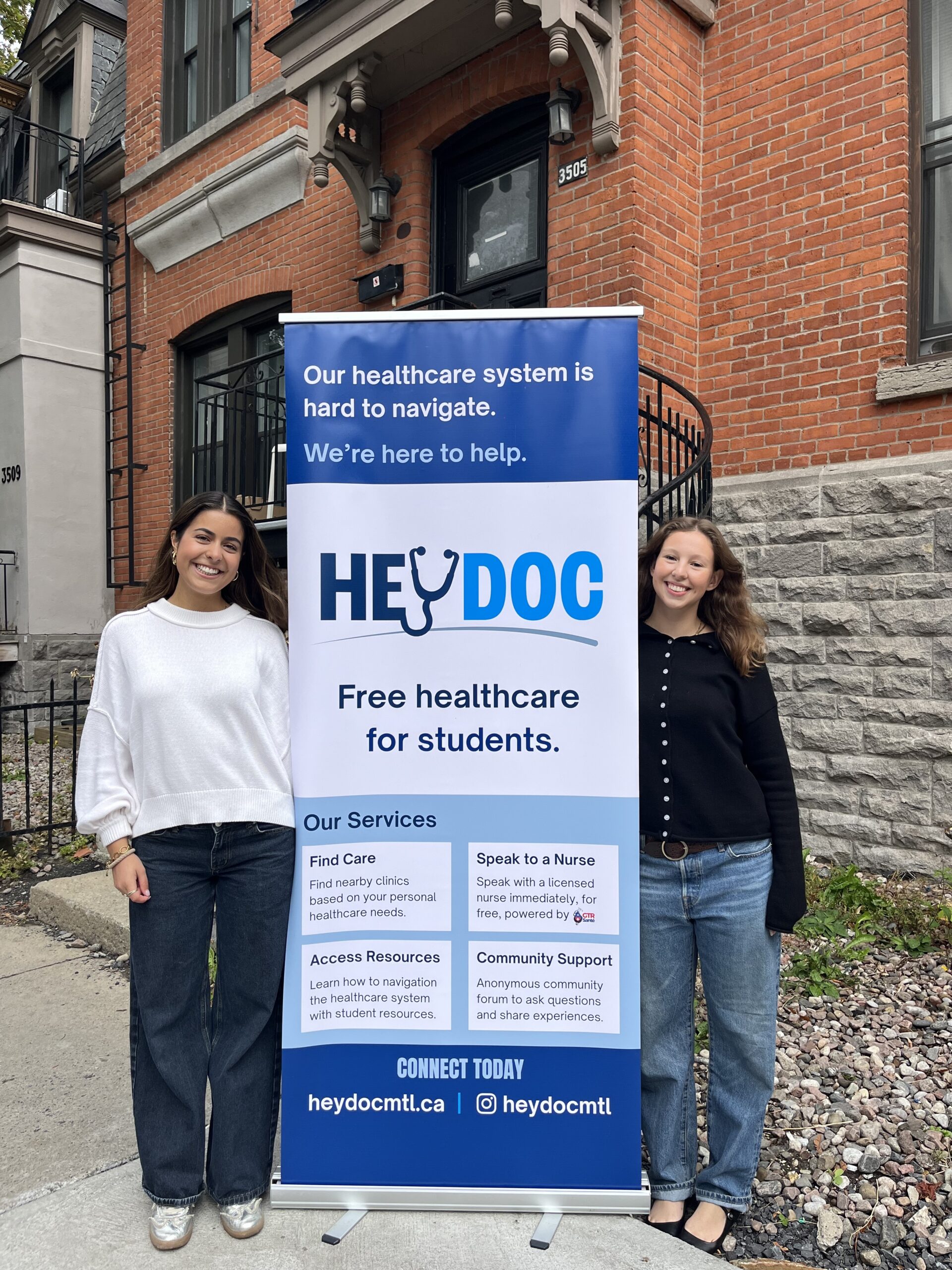 Student Start-Up Provides Free Healthcare Resources for McGill Students